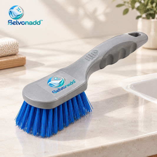 Belvonadd™ Grout Cleaning Brush – Stiff-Bristle Bathroom Detail Scrubber for Tile Joints, Corners & Hard-to-Reach Gaps