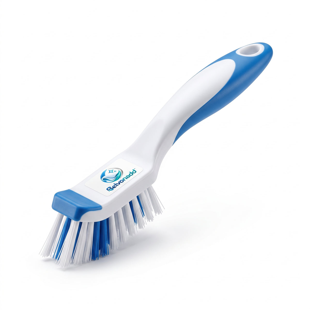 Belvonadd™ Shower Track Cleaning Brush – Narrow Stiff-Bristle Detail Scrubber for Sliding Door Rails, Grooves & Bathroom Crevices